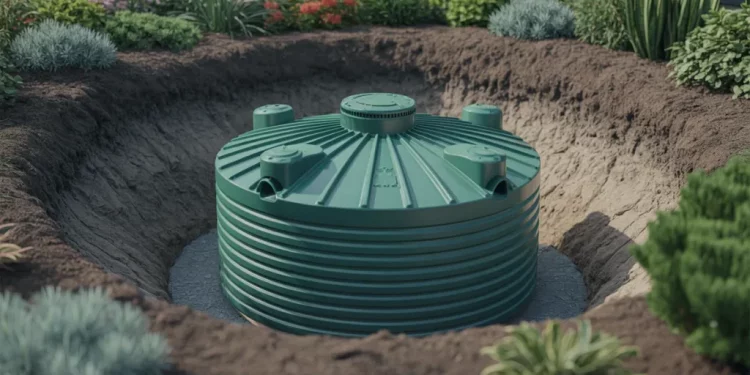 Comment transformer un container plastique en cuve de récupération d’eau enterrée