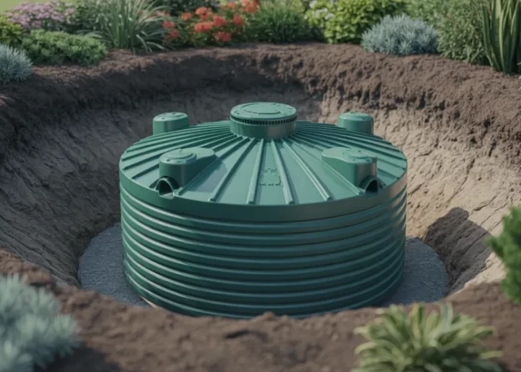 Comment transformer un container plastique en cuve de récupération d’eau enterrée