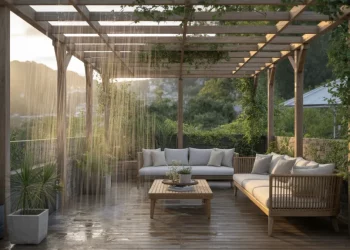 Installer un système de brumisation haute pression DIY pour rafraîchir sa pergola