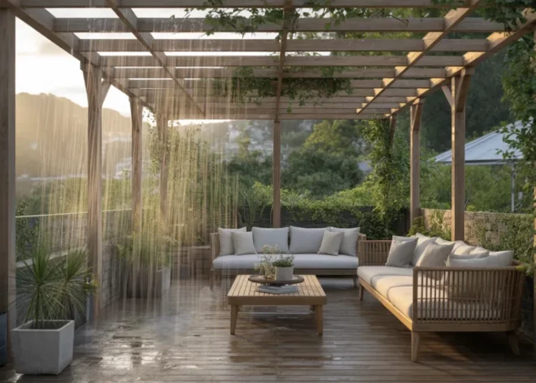 Installer un système de brumisation haute pression DIY pour rafraîchir sa pergola