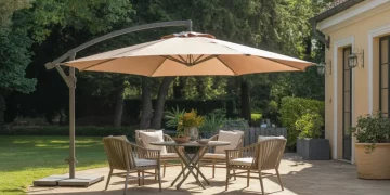 Réparer un parasol déporté qui ne pivote plus : diagnostic et solutions pratiques