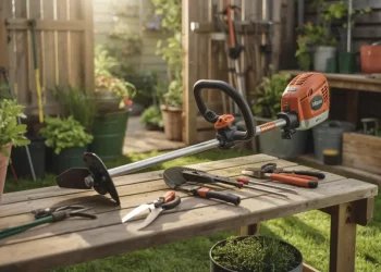 Réparer un taille-bordures thermique qui vibre : diagnostic et solutions