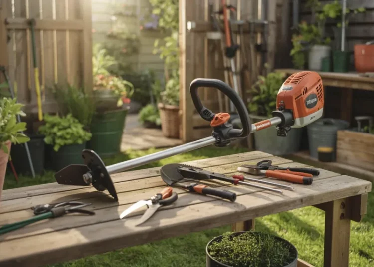 Réparer un taille-bordures thermique qui vibre : diagnostic et solutions