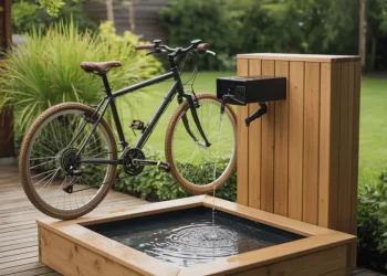 Station de lavage vélo écologique : créer son point de nettoyage avec récupération d’eau