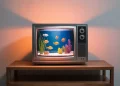 Transformer une ancienne télévision CRT en aquarium design rétro : le guide complet