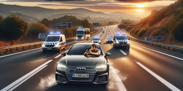 À 180 km/h dans une voiture volée, il se filme en pleine course-poursuite avec la gendarmerie
