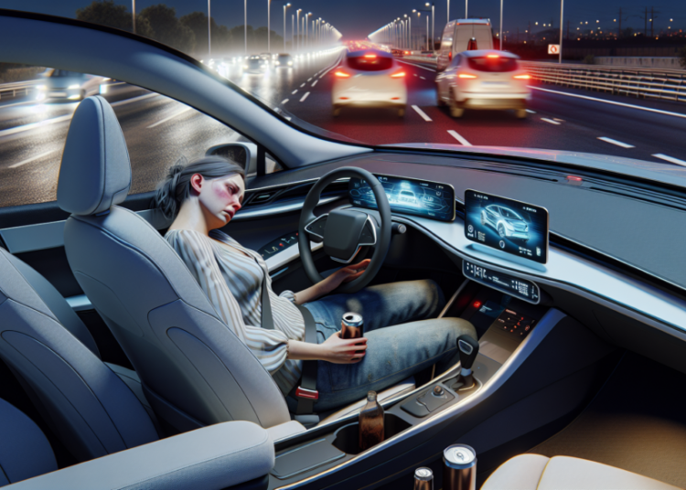 Complètement ivre, elle compte sur l’Autopilot de sa Tesla pour la ramener… mais la voiture s’immobilise en plein milieu de l’autoroute