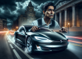 Contrôlé à grande vitesse au volant d’une Tesla : comparution immédiate devant le tribunal !