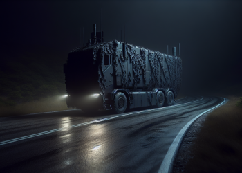 Un radar mobile, déguisé en noir sous le voile de la nuit, reprend du service sur nos routes
