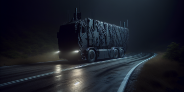 Un radar mobile, déguisé en noir sous le voile de la nuit, reprend du service sur nos routes