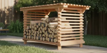 Comment construire un séchoir à bois de chauffage avec ventilation forcée