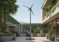 Comment construire une éolienne verticale silencieuse de 500W pour jardin urbain