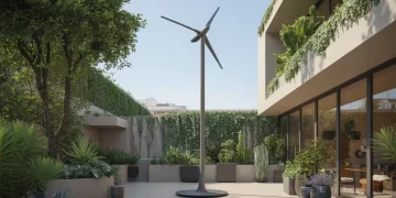 Comment construire une éolienne verticale silencieuse de 500W pour jardin urbain