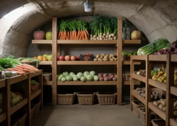 Comment créer un garde-manger enterré naturellement frais pour conserver fruits et légumes