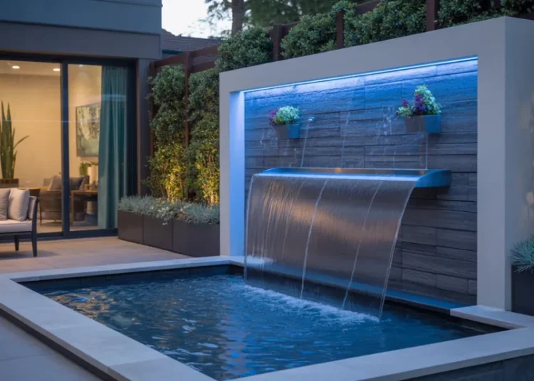 Comment créer un mur d’eau décoratif avec éclairage LED : guide complet du bricoleur