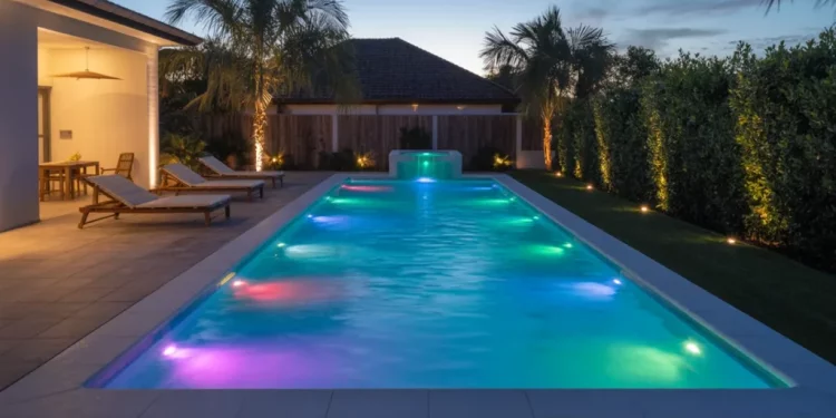 Comment fabriquer un éclairage de piscine RGB étanche programmable