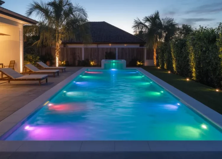 Comment fabriquer un éclairage de piscine RGB étanche programmable