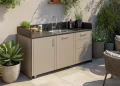 Comment transformer sa terrasse en cuisine d’été avec plan de travail mobile étanche