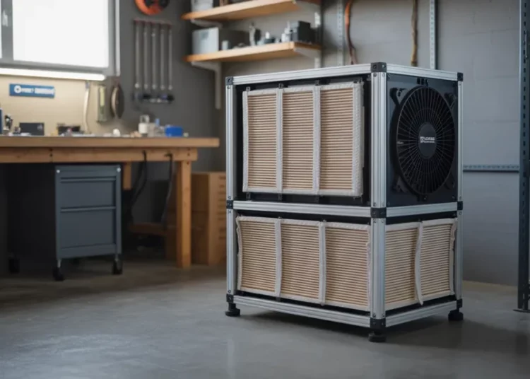 Fabriquer un purificateur d’air de garage : guide complet pour un système de filtration multicouches