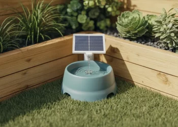 Fabriquer un système de refroidissement d’eau automatique pour animaux avec capteur solaire