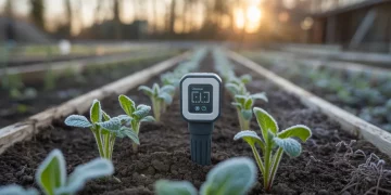Installer un détecteur de gel tardif connecté pour protéger ses semis