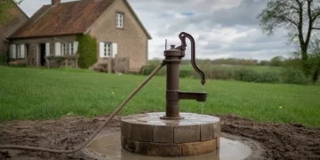 Pompe de puits qui remonte de la boue : 5 causes et solutions pour réparer