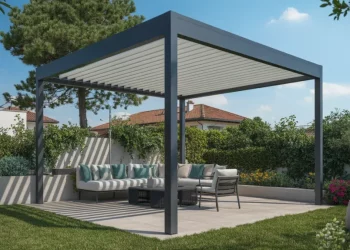 Réparer une pergola bioclimatique : débloquer et entretenir les lames orientables
