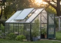 Transformer une serre froide en serre chauffée avec un panneau solaire thermique