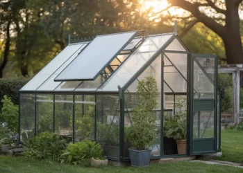 Transformer une serre froide en serre chauffée avec un panneau solaire thermique