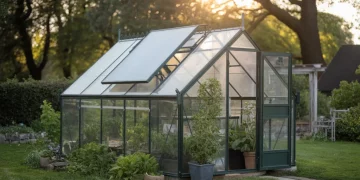 Transformer une serre froide en serre chauffée avec un panneau solaire thermique