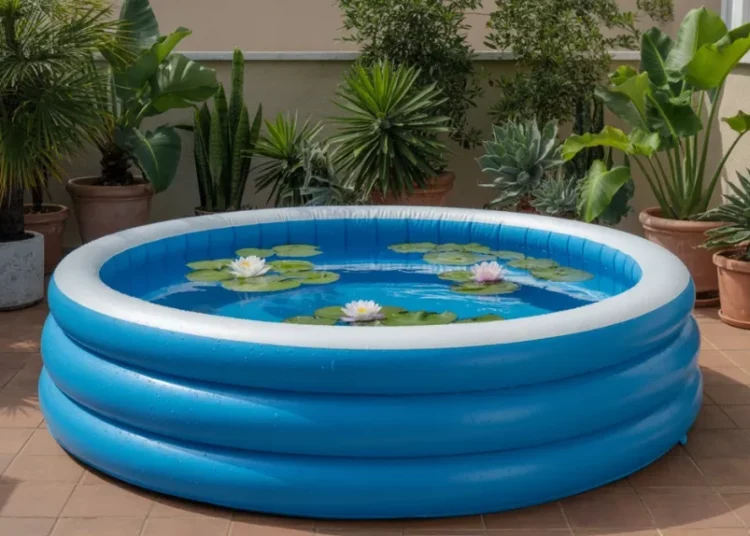 Comment transformer une piscine gonflable en bassin de refroidissement naturel pour terrasse