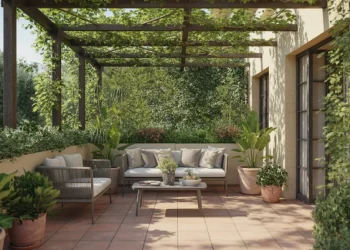 Créer une oasis fraîche sur sa terrasse : végétalisation et ombrage naturel pour réduire la chaleur