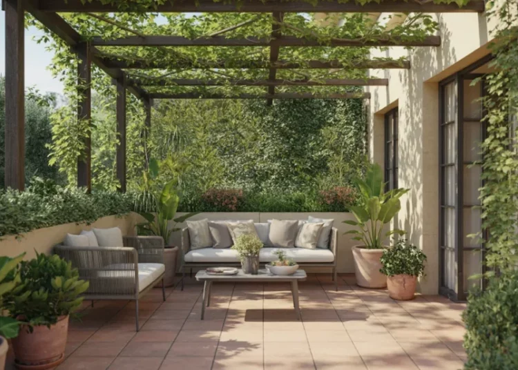 Créer une oasis fraîche sur sa terrasse : végétalisation et ombrage naturel pour réduire la chaleur