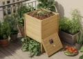 Fabriquer un composteur de balcon en bois : tutoriel complet pour 50 litres de compost maison
