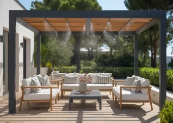 Installer un brumisateur haute pression DIY pour pergola en 3 heures