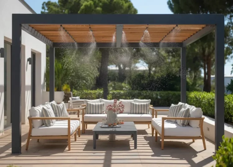 Installer un brumisateur haute pression DIY pour pergola en 3 heures