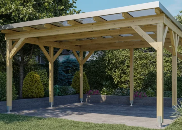 Poser un carport en bois soi-même : fondations, charpente et couverture étape par étape