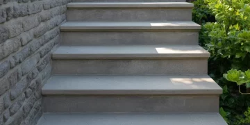 Réparer des fissures dans un escalier béton extérieur : 4 techniques selon la gravité