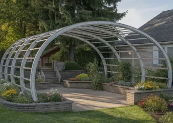 Réparer une pergola aluminium déformée par les orages : guide complet du redressage
