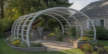 Réparer une pergola aluminium déformée par les orages : guide complet du redressage