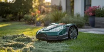 Réparer une tondeuse robot qui rate des zones après les pluies de printemps