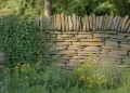 Construire un muret de jardin en pierres sèches : fondations, assemblage et végétalisation des joints