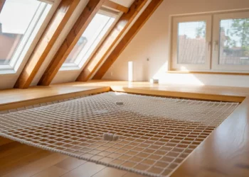 Filet anti-chute sous mezzanine : calcul de charge, fixations et normes de sécurité