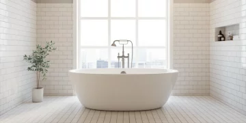 Installer une baignoire îlot soi-même : raccordements, évacuation et étanchéité en un week-end