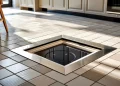 Installer une trappe de visite étanche dans un carrelage existant : découpe et finition invisible