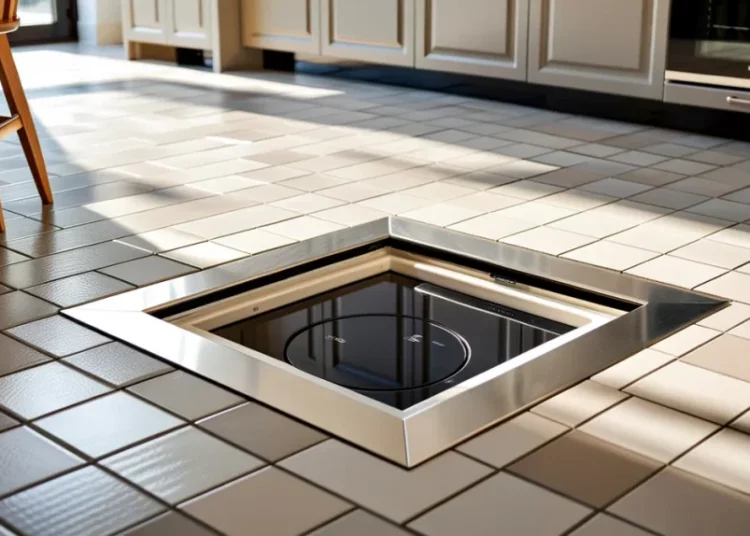 Installer une trappe de visite étanche dans un carrelage existant : découpe et finition invisible