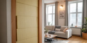 Isolation phonique d’un mur mitoyen : matériaux, pose et gains réels en décibels