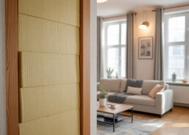 Isolation phonique d’un mur mitoyen : matériaux, pose et gains réels en décibels