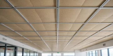 Poser un faux plafond en dalles minérales sur ossature métallique : guide complet pour débutants