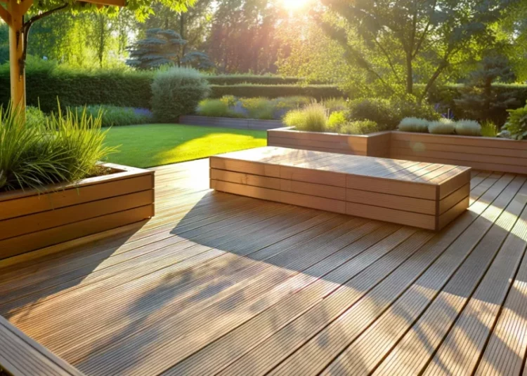 Poser une terrasse composite en pose flottante : guide complet avec fixations invisibles